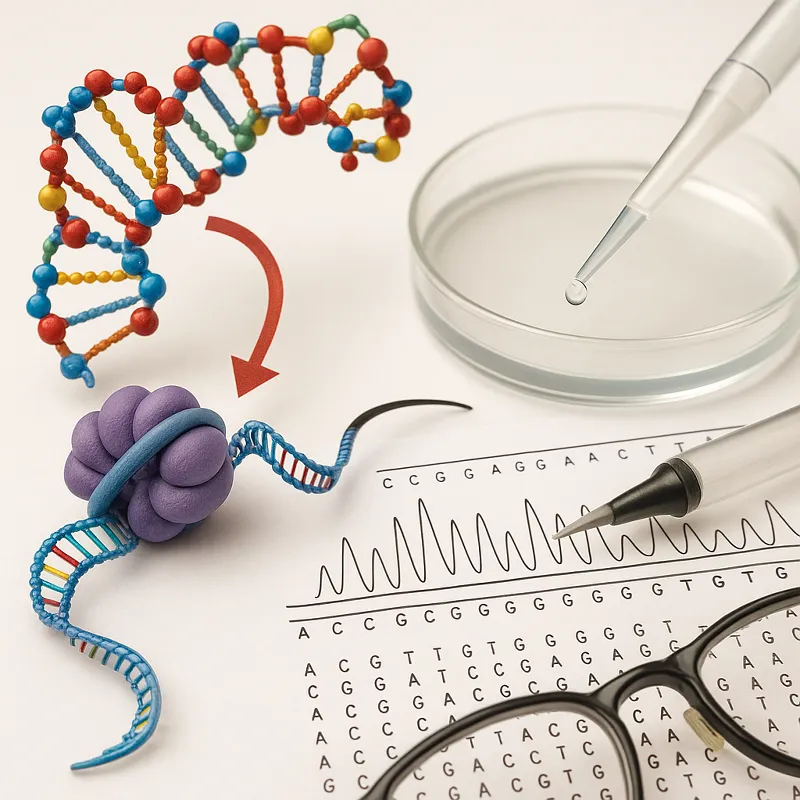Chromatin-Reorganisation durch nicht-kodierende RNAs