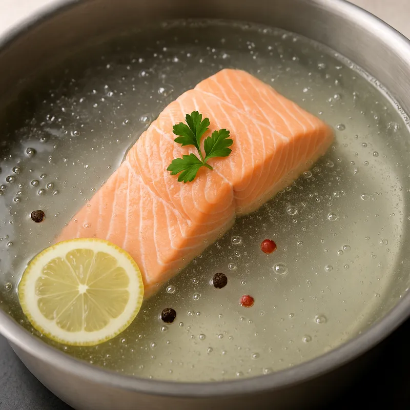 Pochierter Fisch Schwangerschaft