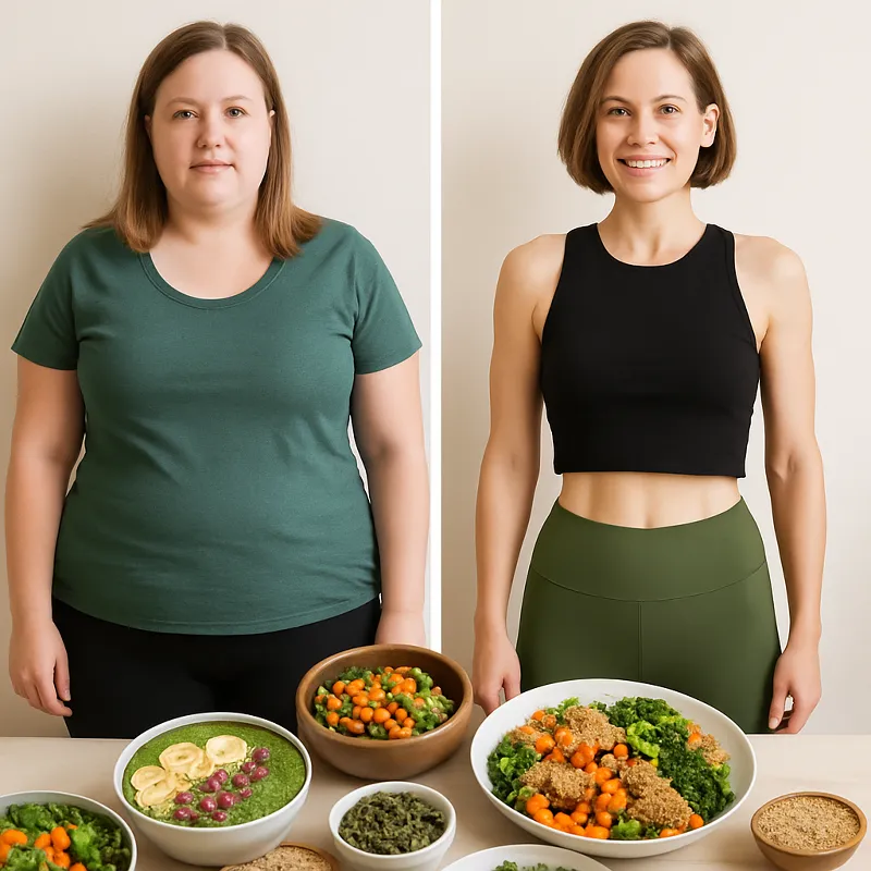 Vegan abnehmen: So purzeln die Kilos!
