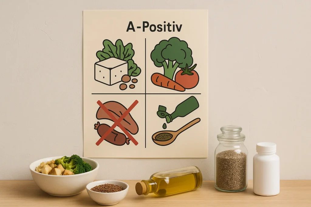 blutgruppe a positiv ernährung