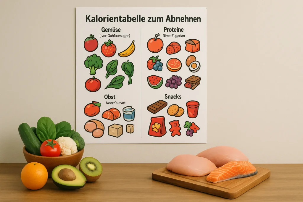 kalorientabelle zum abnehmen