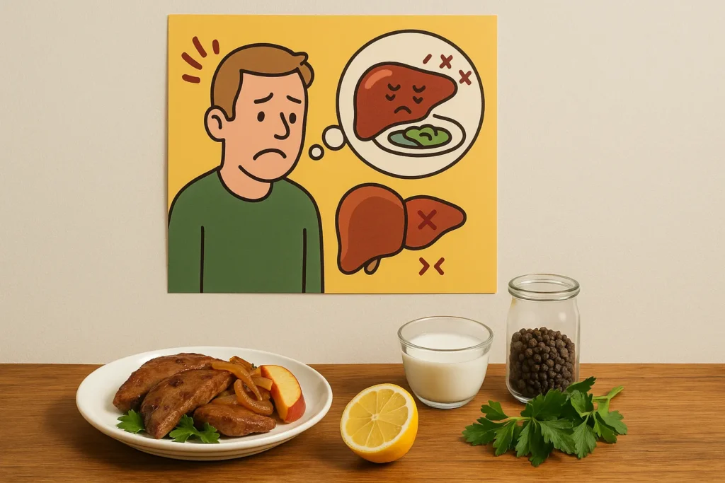leber essen gesund
