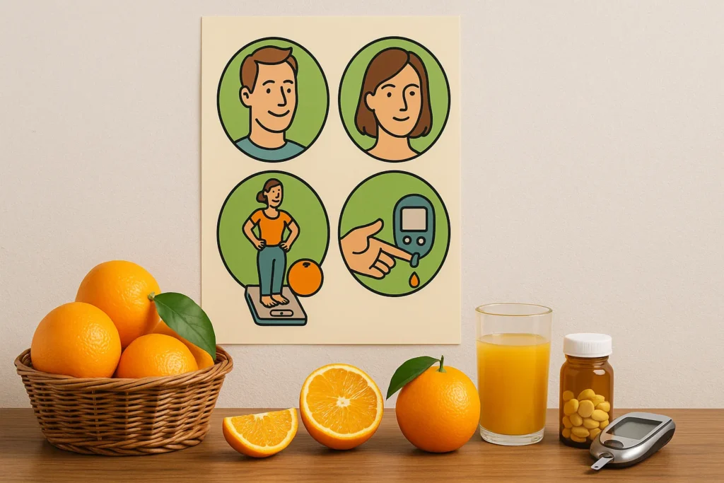 Orangen gesund