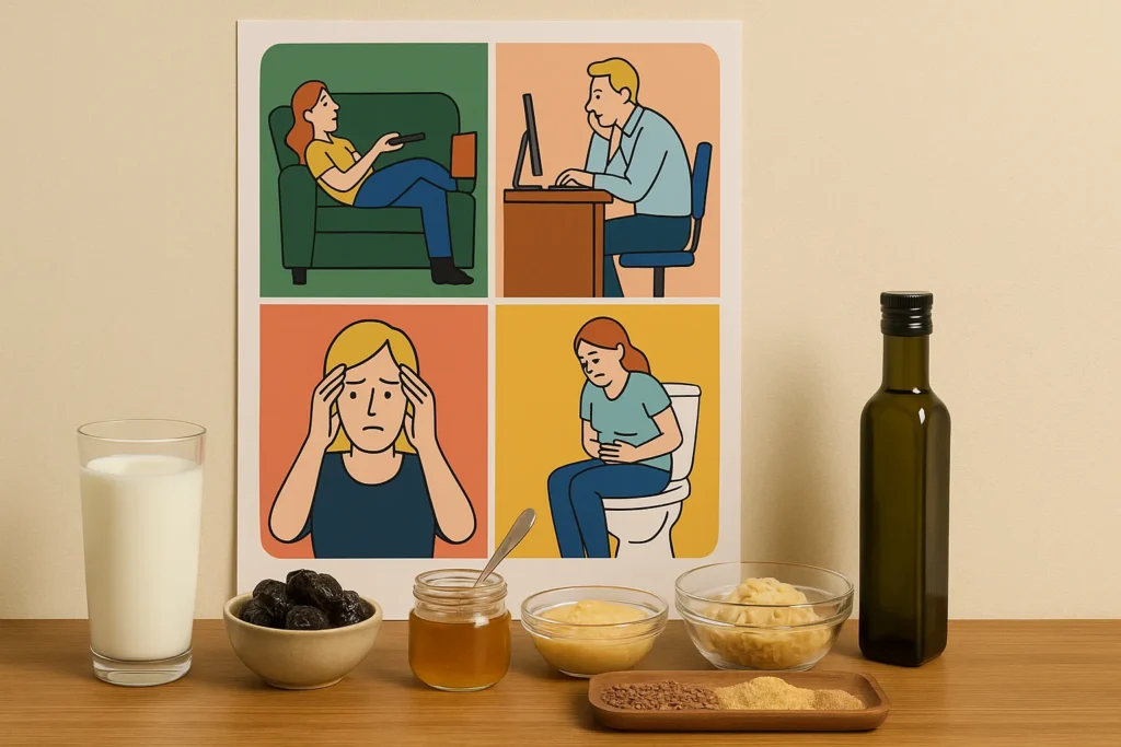 Abführende Hausmittel