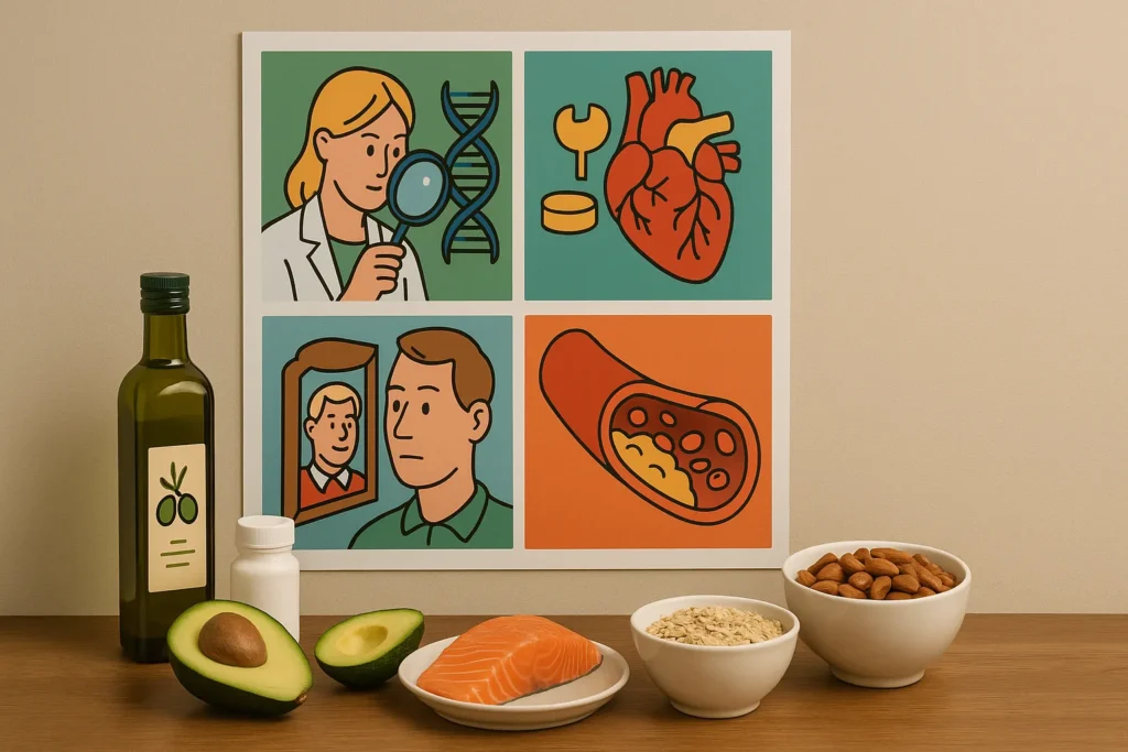 Zu hoher Cholesterin