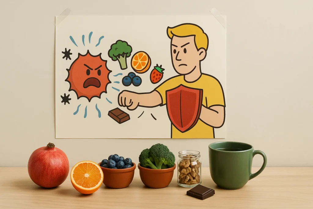 Antioxidantien Lebensmittel: Top 10 gegen Entzündungen