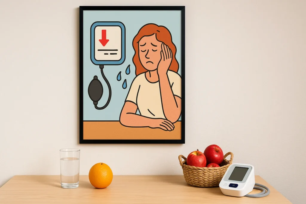 blutdruck 80 zu 50 was tun