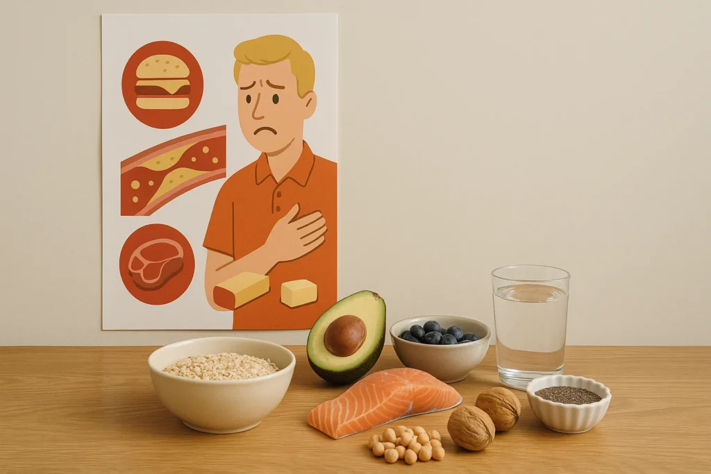 cholesterin zu hoch was essen