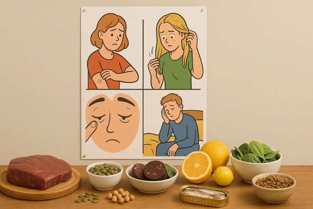 eisenmangel was essen