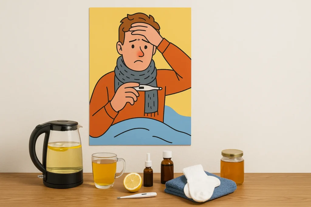 erkältung mit fieber