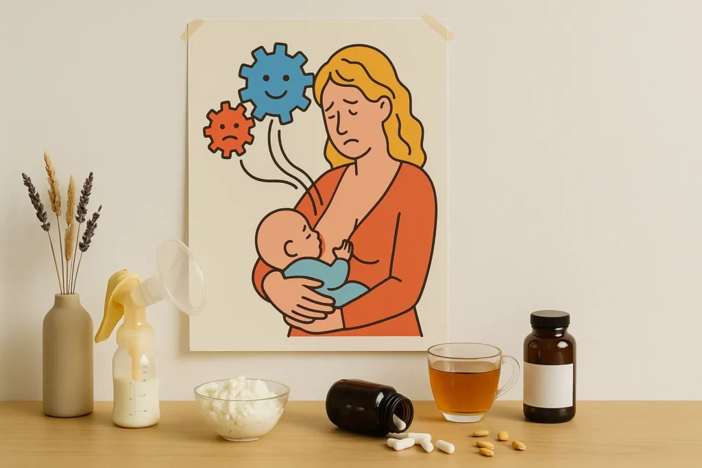 milcheinschuss fördern