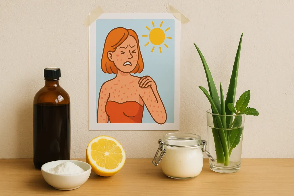 sonnenallergie hausmittel