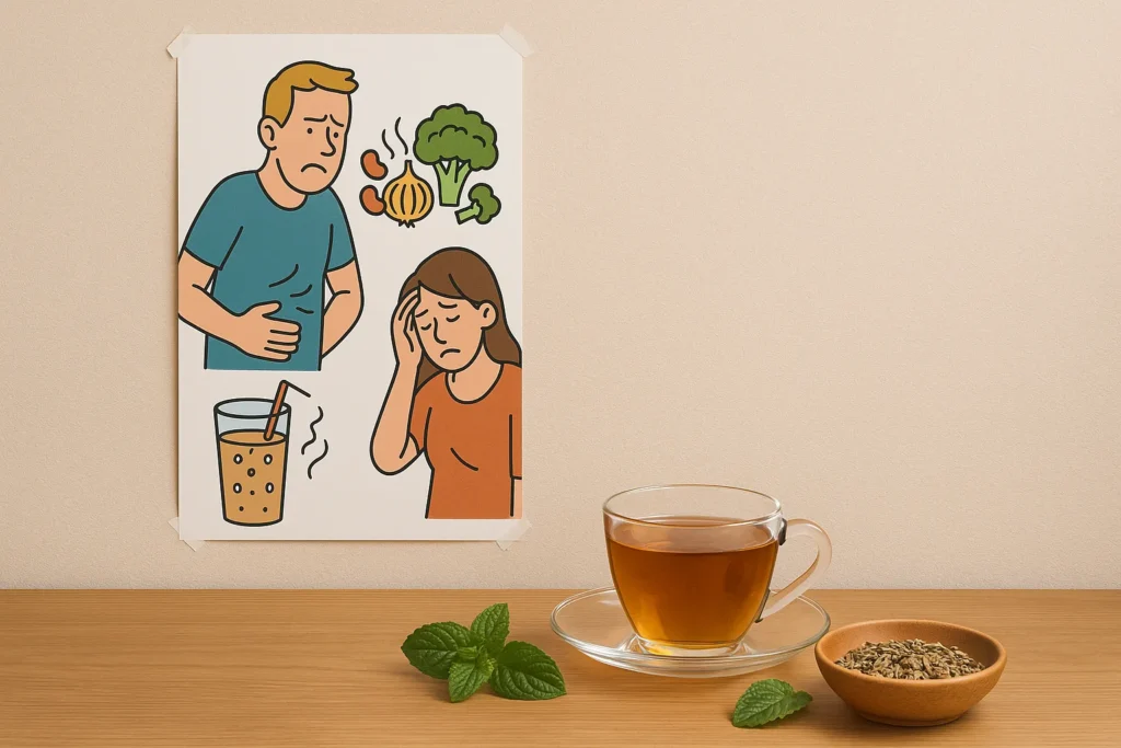 tee gegen blähungen