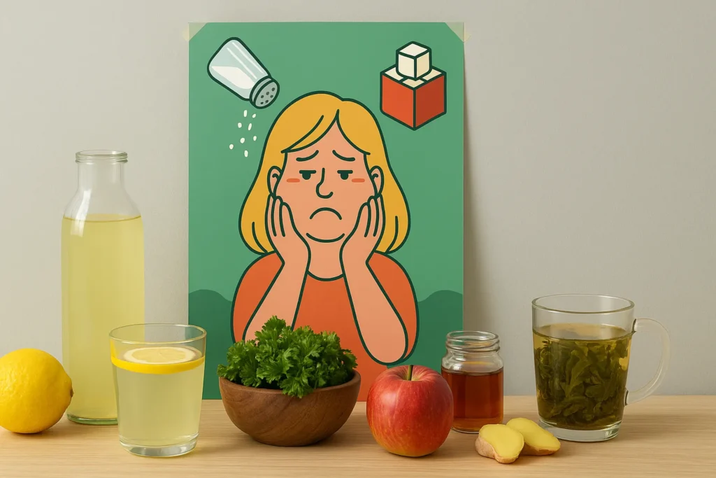 Schnell Entwässern Hausmittel