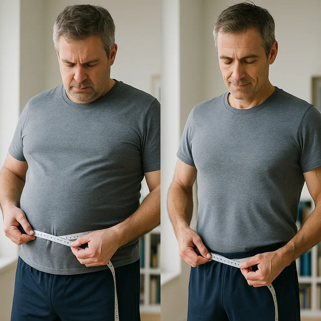 bauchfett verlieren mann