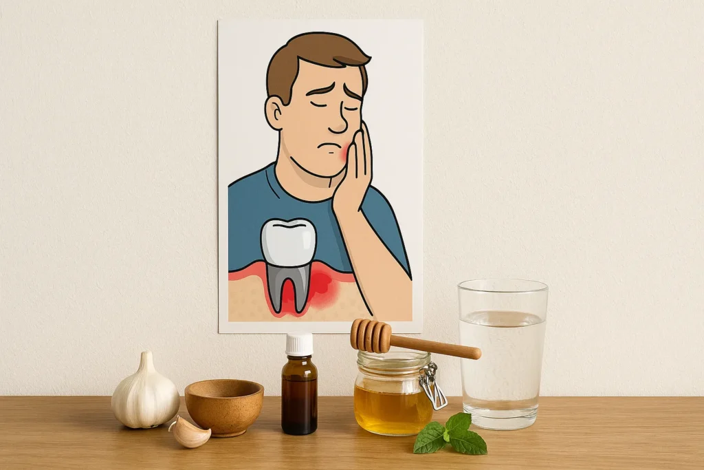 entzündung unter krone hausmittel