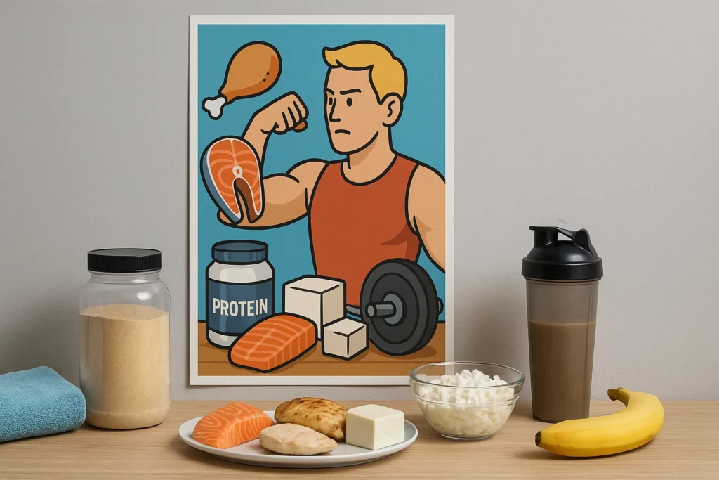 ernährung für muskelaufbau