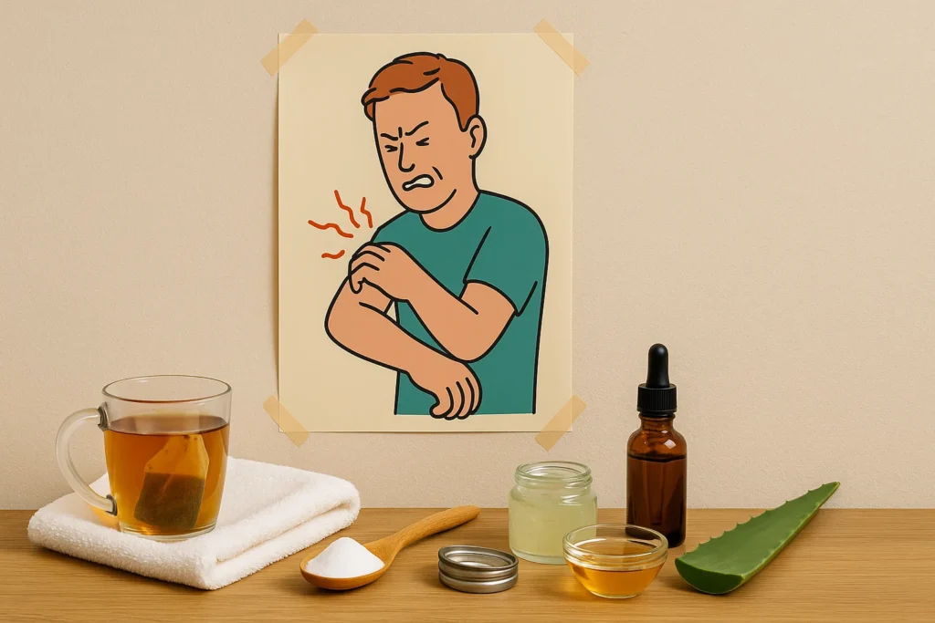 hausmittel gegen juckreiz